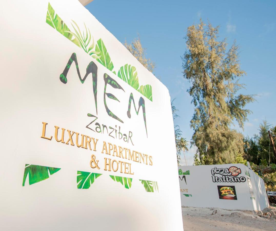 Mem Luxury Apartments And Hotel Paje Extérieur photo